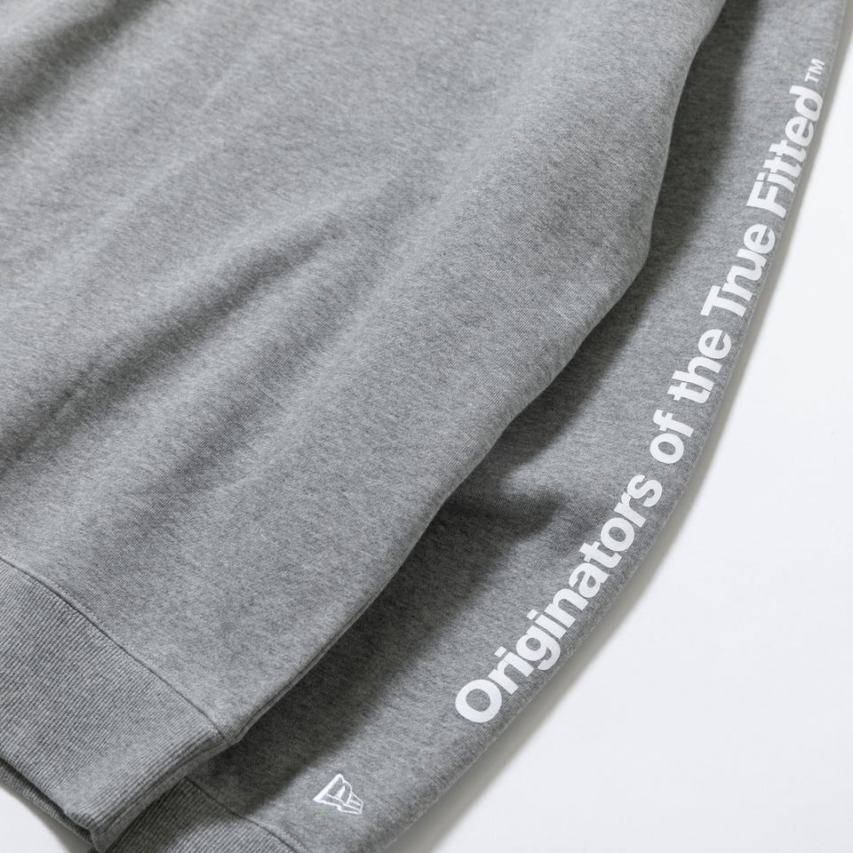 裏起毛 スウェット クルーネック Originators of the True Fitted グレー