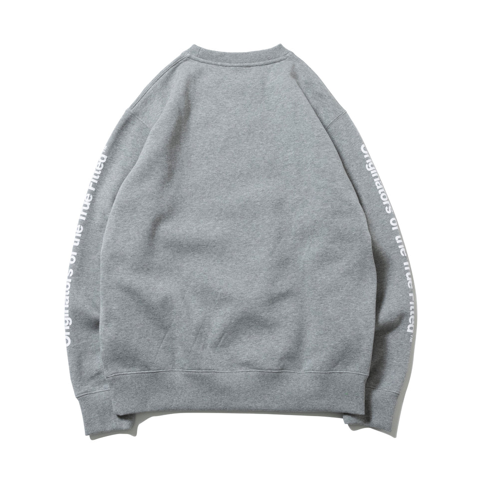 裏起毛 スウェット クルーネック Originators of the True Fitted グレー
