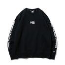 裏起毛 スウェット クルーネック Originators of the True Fitted ブラック