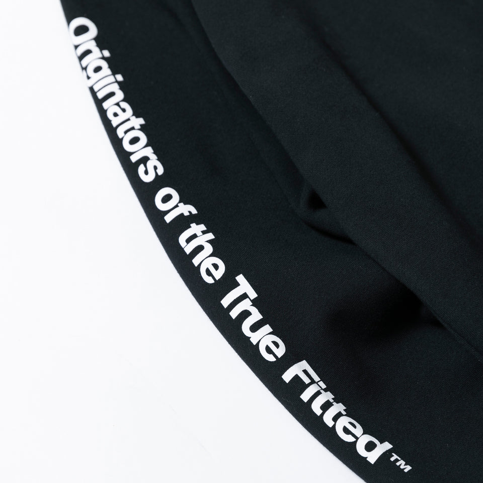 裏起毛 スウェット クルーネック Originators of the True Fitted ブラック