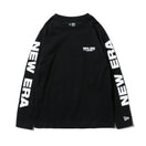 Child 長袖 コットン Tシャツ New Era Cap Company ブラック