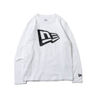 Child 長袖 コットン Tシャツ フラッグロゴ ホワイト