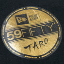 長袖 コットン Tシャツ Taro Okamoto 岡本太郎 太陽の塔 バイザーステッカーロゴ ブラック リラックスフィット