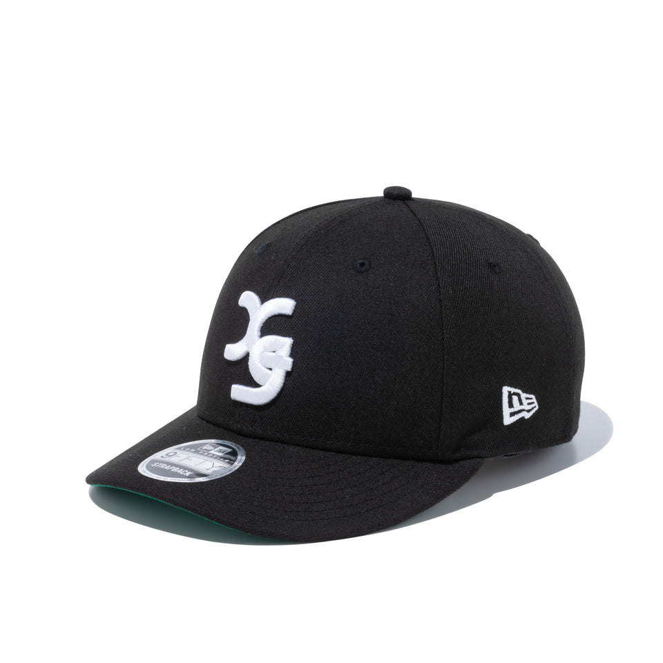 LP 9FIFTY X-girl XG ブラック × スノーホワイト ケリーアンダーバイザー