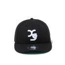 LP 9FIFTY X-girl XG ブラック × スノーホワイト ケリーアンダーバイザー
