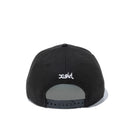 LP 9FIFTY X-girl XG ブラック × スノーホワイト ケリーアンダーバイザー