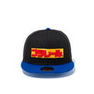 Child 9FIFTY プラレール ロゴ ブラック ライトロイヤルバイザー