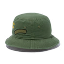 バケット01 Military ミリタリー エンブロイダリー プリント ニューオリーブ