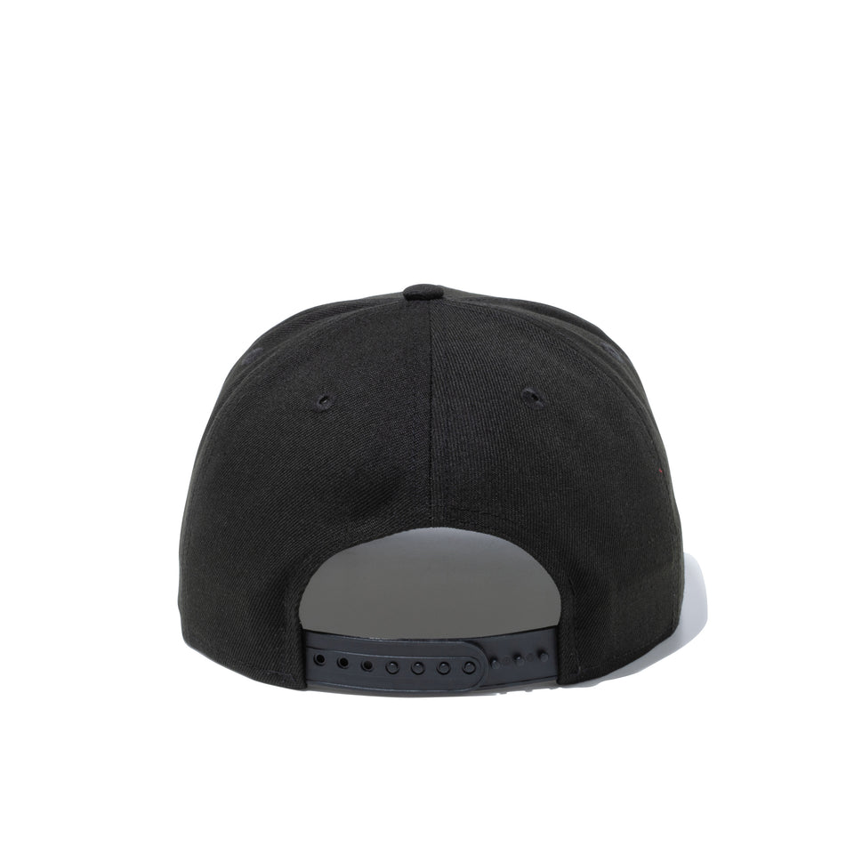9FIFTY X-girl ミルズロゴ new era ブラック × ブラック