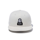 9FIFTY X-GIRL フェイスロゴ アイボリーマイクロコーデュロイ