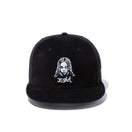 9FIFTY X-GIRL フェイスロゴ ブラックマイクロコーデュロイ