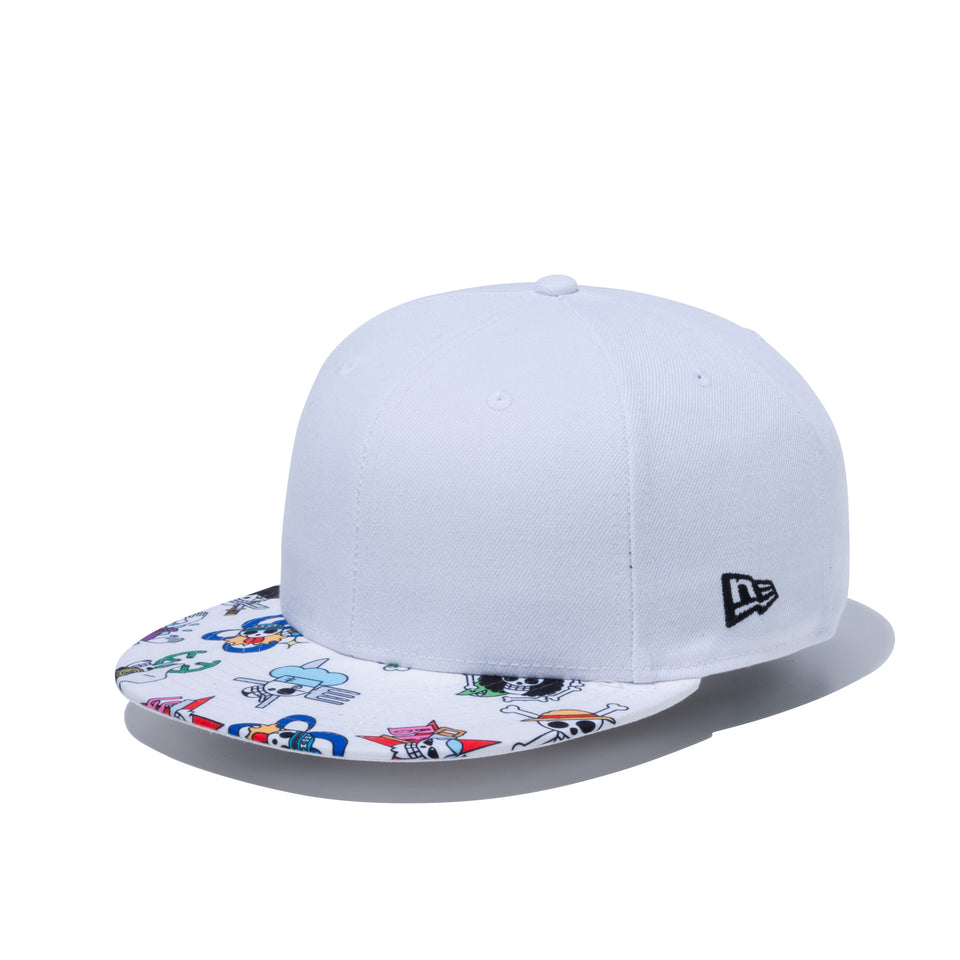9FIFTY ONE PIECE ワンピース バイザープリント ホワイト