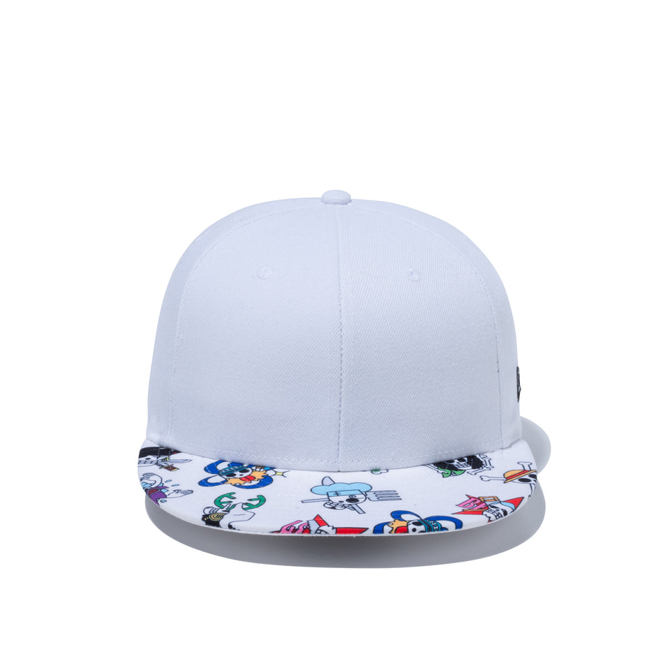 9FIFTY ONE PIECE ワンピース バイザープリント ホワイト