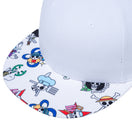 9FIFTY ONE PIECE ワンピース バイザープリント ホワイト