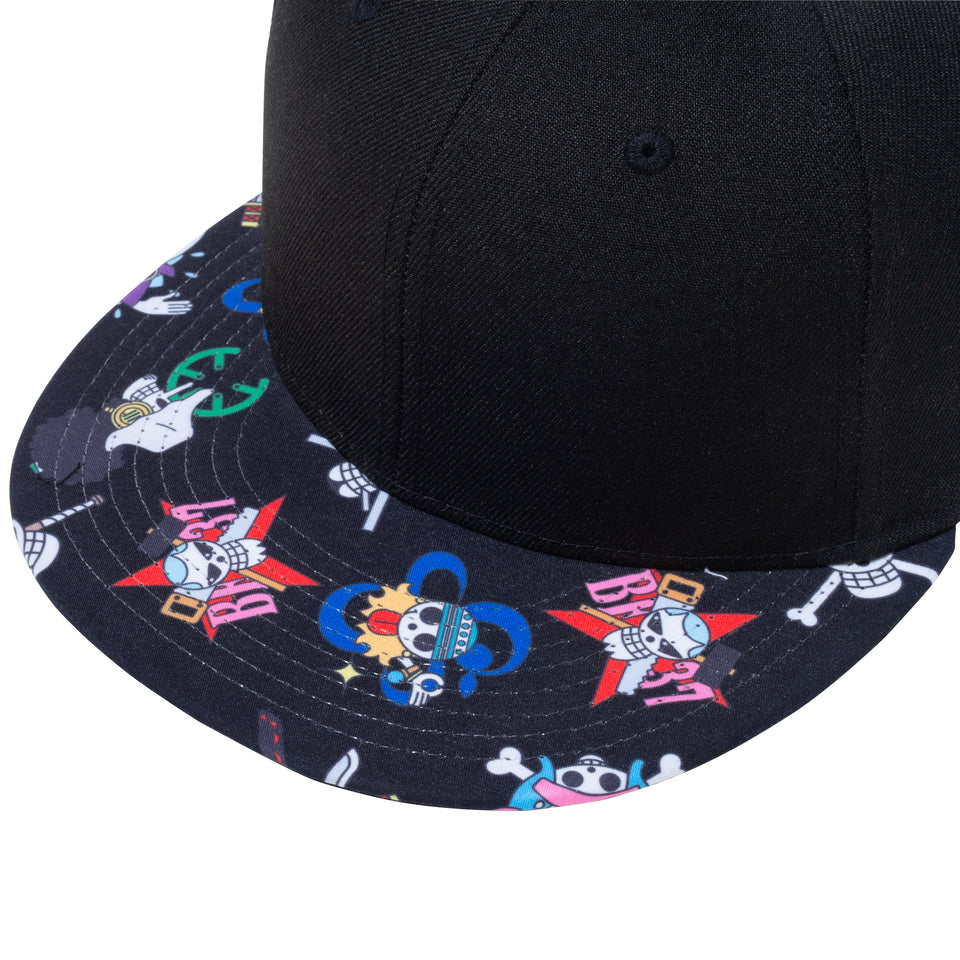 9FIFTY ONE PIECE ワンピース バイザープリント ブラック
