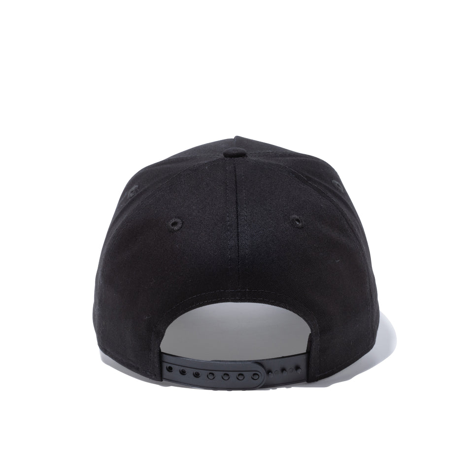 9FORTY A-Frame NEW ERA スクエアロゴ USフラッグ ブラック