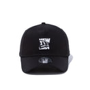 9FORTY A-Frame NEW ERA スクエアロゴ フラッグロゴ ブラック