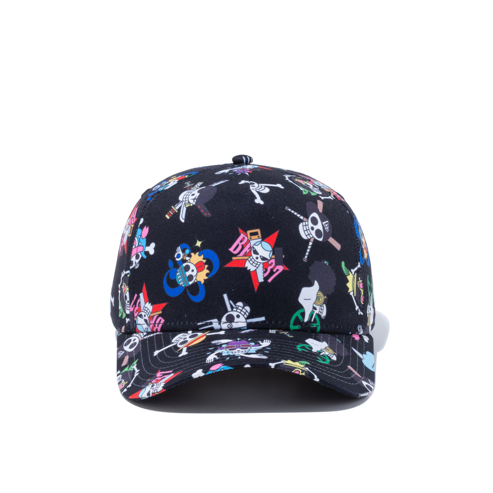 9FORTY A-Frame ONE PIECE ワンピース オールオーバープリント ブラック