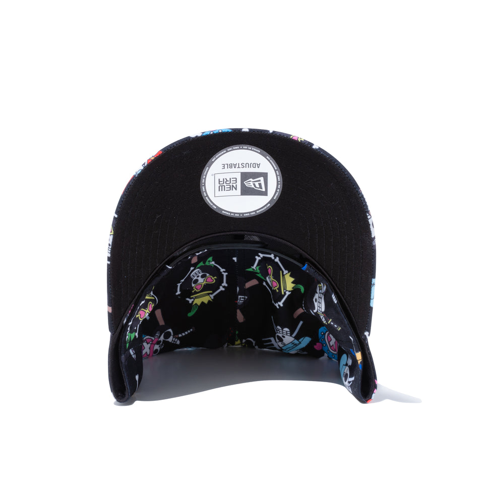 9FORTY A-Frame ONE PIECE ワンピース オールオーバープリント ブラック