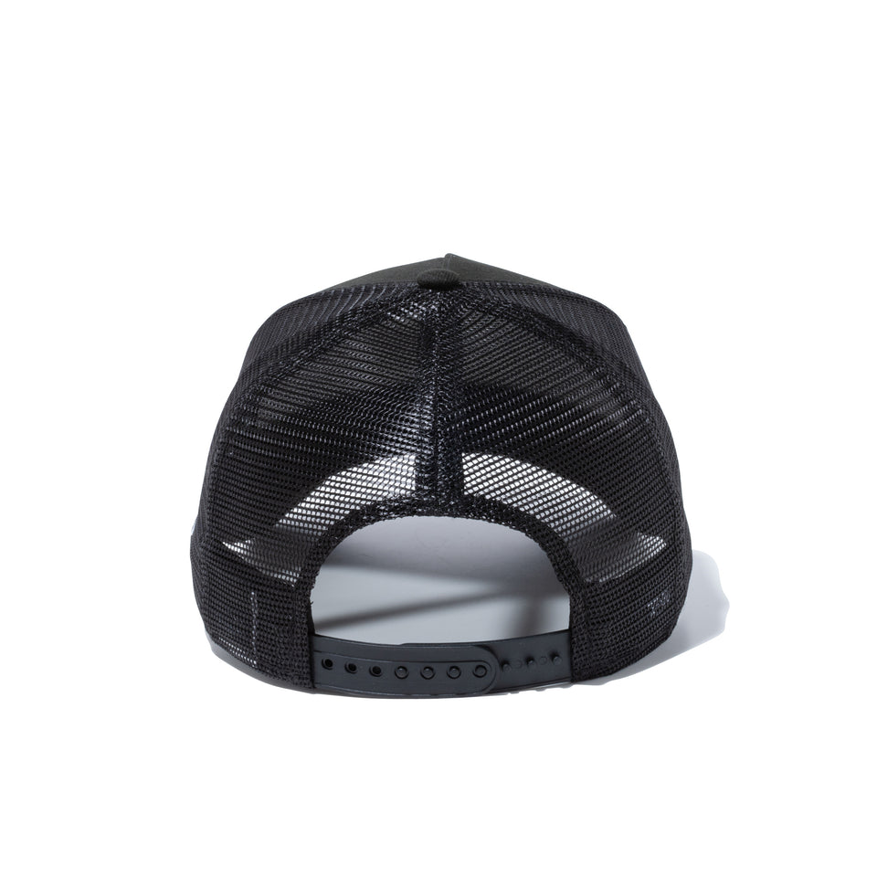 9FORTY A-Frame トラッカー X-girl ミルズロゴ new era ブラック × スノーホワイト