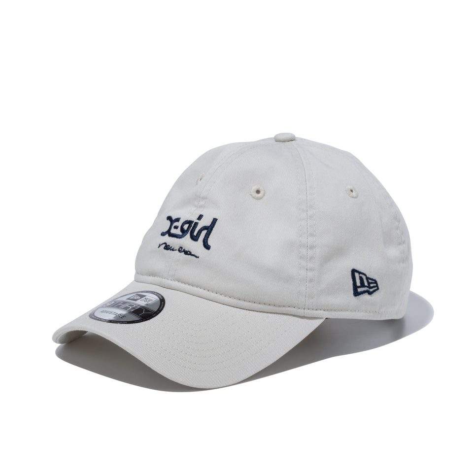 9THIRTY X-girl ミルズロゴ new era ストーン × ネイビー | NEW ERA ニューエラ公式オンラインストア