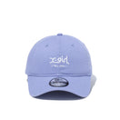 9THIRTY X-girl ミルズロゴ new era ラベンダー × スノーホワイト