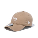 9THIRTY X-girl ミルズロゴ new era カーキ × スノーホワイト