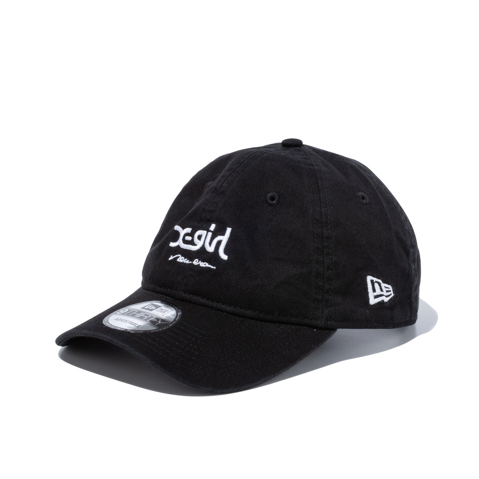 9THIRTY X-girl ミルズロゴ new era ブラック × スノーホワイト | NEW ERA ニューエラ公式オンラインストア