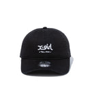 9THIRTY X-girl ミルズロゴ new era ブラック × スノーホワイト