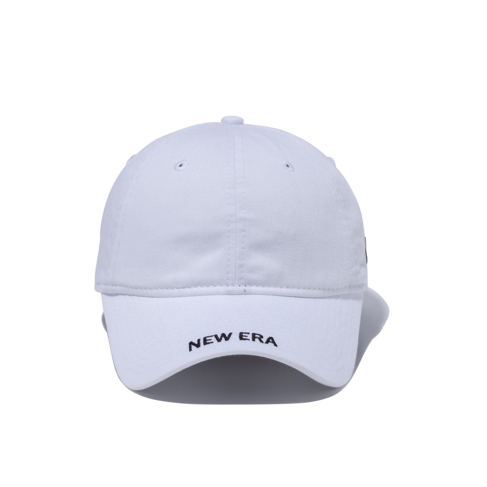 9THIRTY バイザー ミニロゴ NEW ERA ホワイト