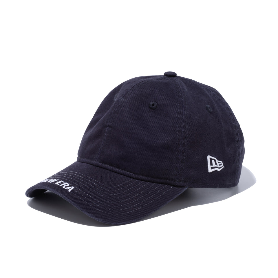 9THIRTY バイザー ミニロゴ NEW ERA ネイビー