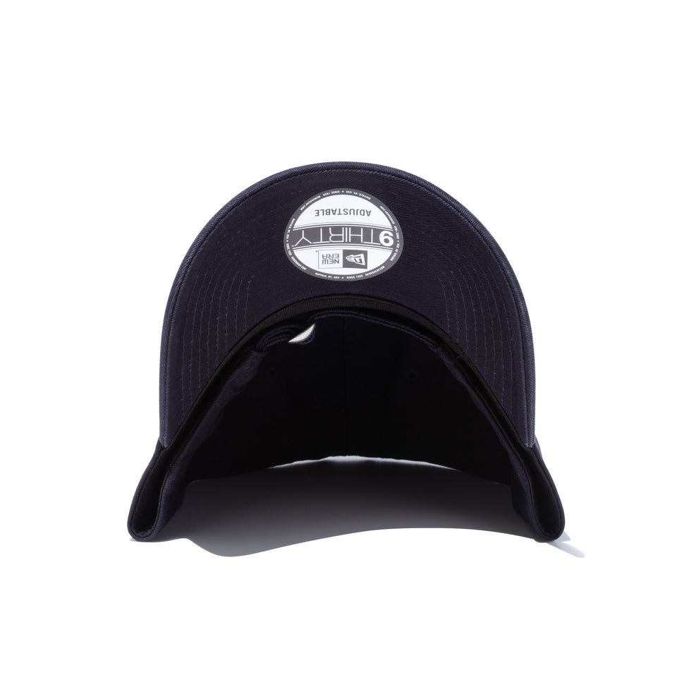 9THIRTY バイザー ミニロゴ NEW ERA ネイビー