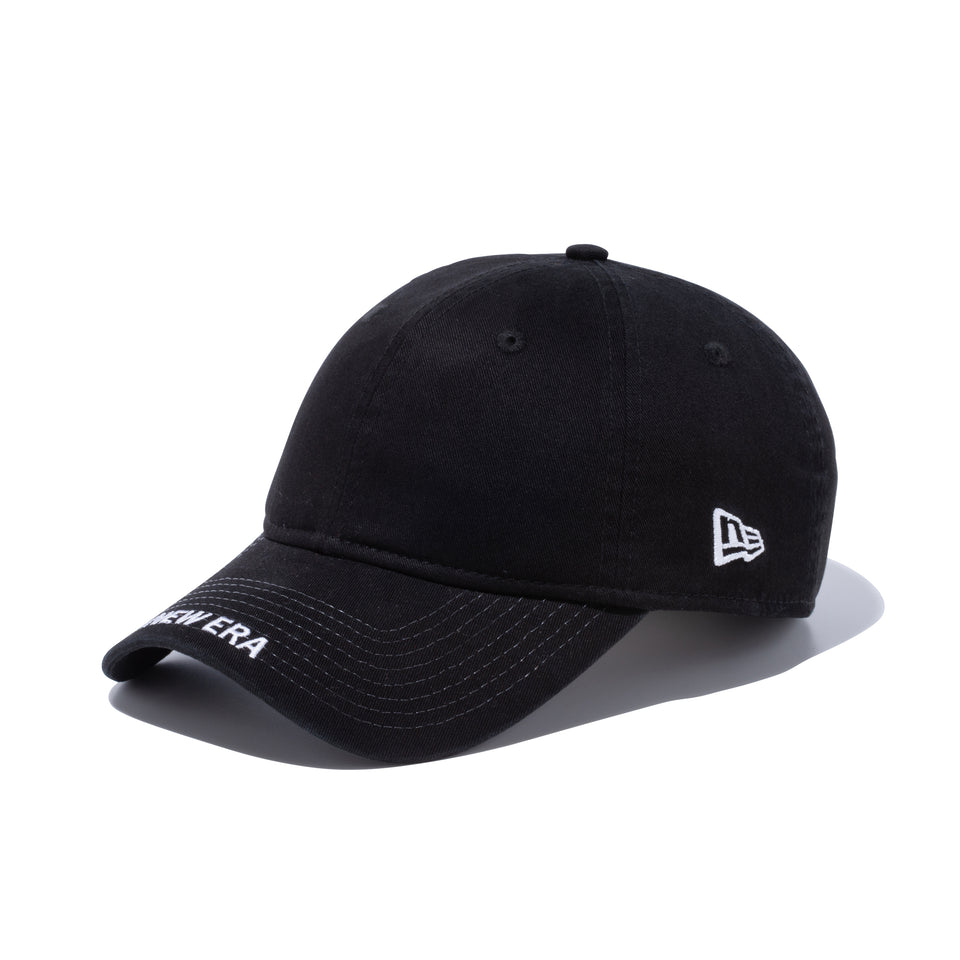 9THIRTY バイザー ミニロゴ NEW ERA ブラック
