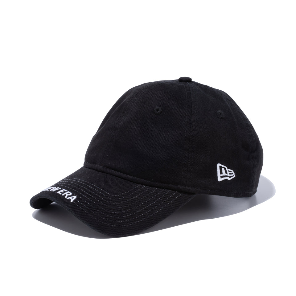 9THIRTY バイザー ミニロゴ NEW ERA ブラック