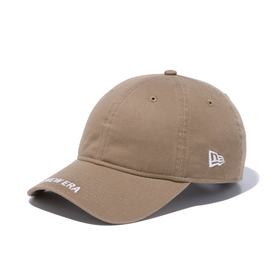 9THIRTY バイザー ミニロゴ NEW ERA カーキ