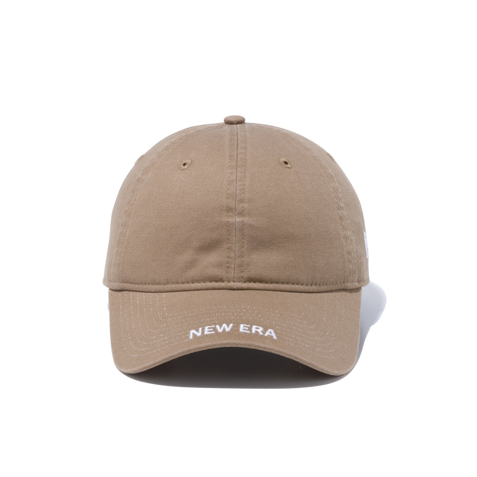 9THIRTY バイザー ミニロゴ NEW ERA カーキ