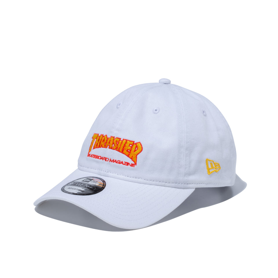 9TWENTY THRASHER マガジンロゴ ホワイト
