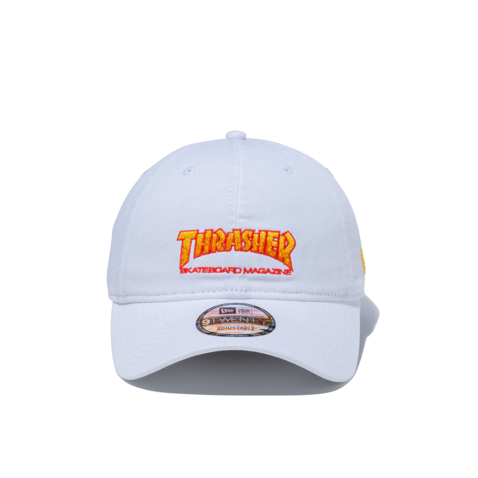 9TWENTY THRASHER マガジンロゴ ホワイト