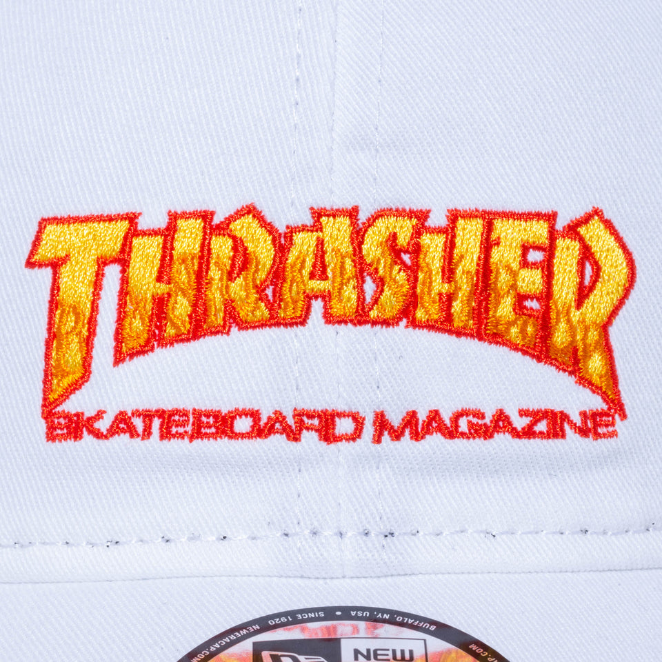 9TWENTY THRASHER マガジンロゴ ホワイト
