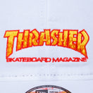 9TWENTY THRASHER マガジンロゴ ホワイト