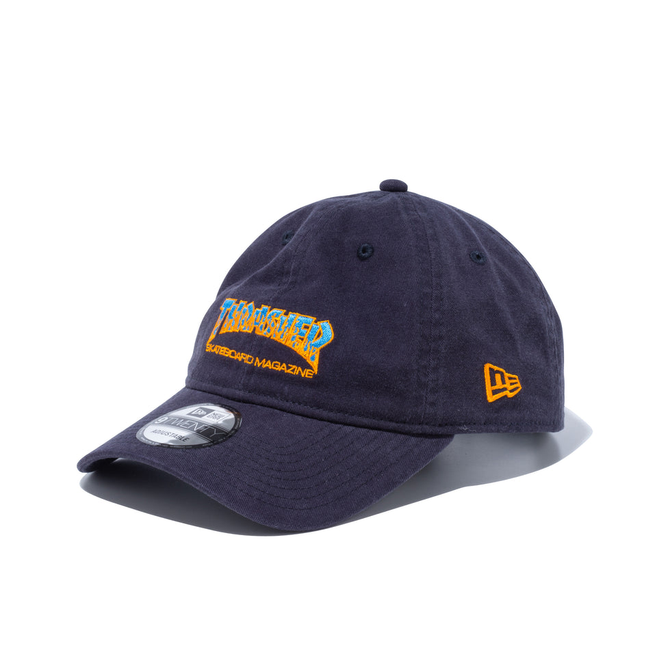 9TWENTY THRASHER マガジンロゴ ネイビー