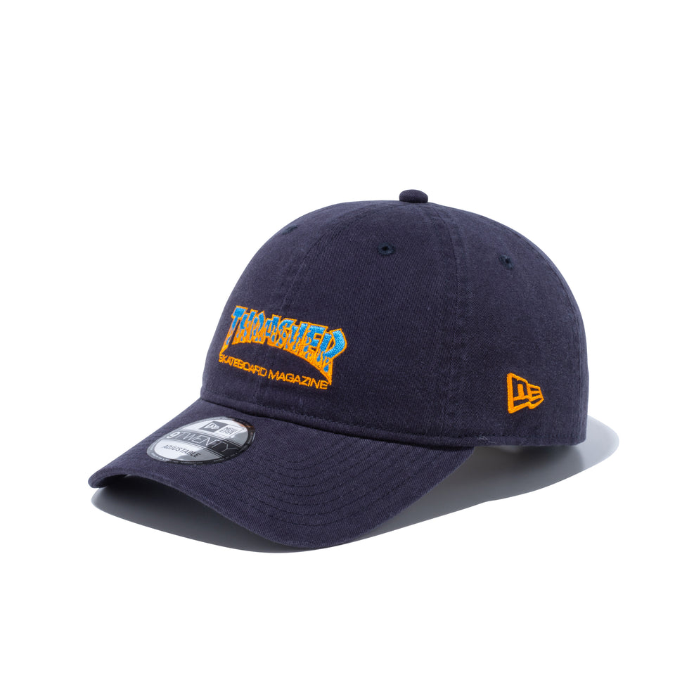 9TWENTY THRASHER マガジンロゴ ネイビー