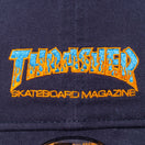 9TWENTY THRASHER マガジンロゴ ネイビー