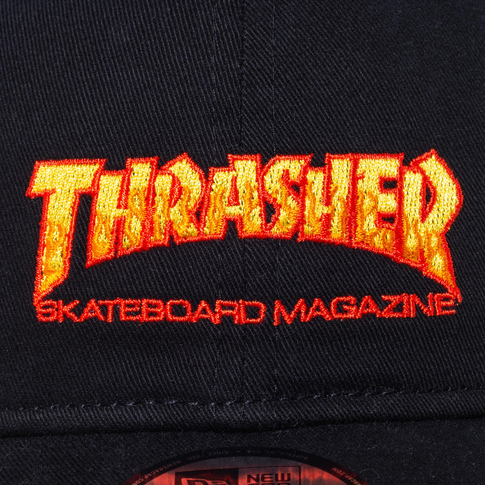 9TWENTY THRASHER マガジンロゴ ブラック