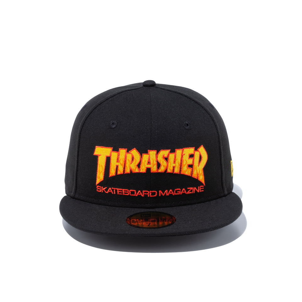 59FIFTY THRASHER マガジンロゴ ブラック