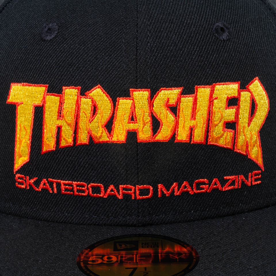 59FIFTY THRASHER マガジンロゴ ブラック