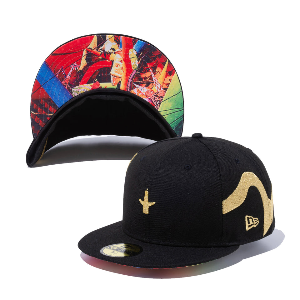59FIFTY Taro Okamoto 岡本太郎 太陽の塔 ミニロゴ ブラック