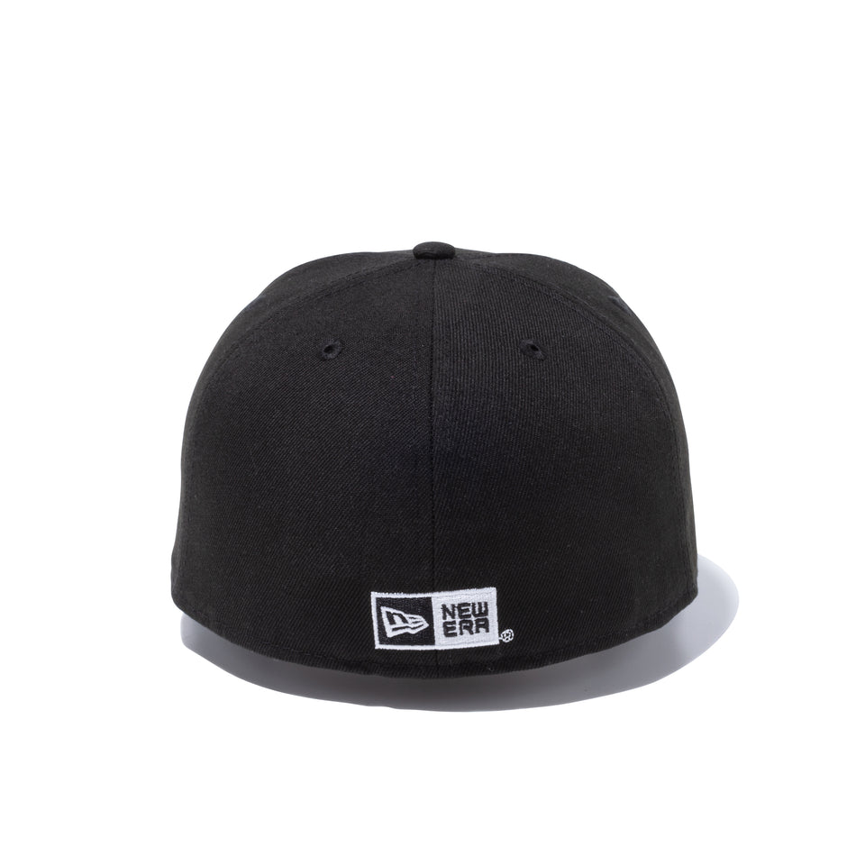 59FIFTY NEW ERA スクエアロゴ USフラッグ ブラック
