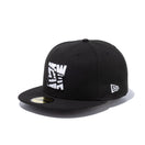 59FIFTY NEW ERA スクエアロゴ フラッグロゴ ブラック