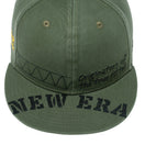 59FIFTY Military ミリタリー エンブロイダリー プリント ニューオリーブ